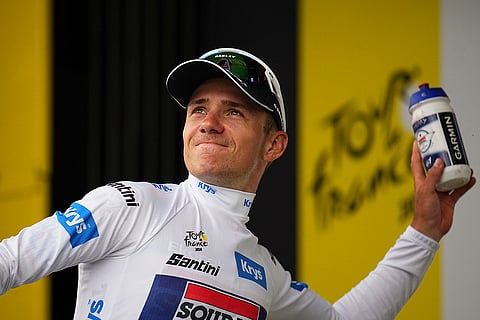 Best young rider Belgium's Remco Evenepoel